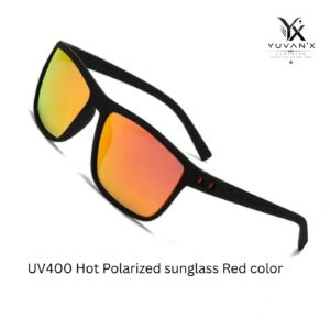 1PC UV 400 Hot Polarized Sunglass Red Color