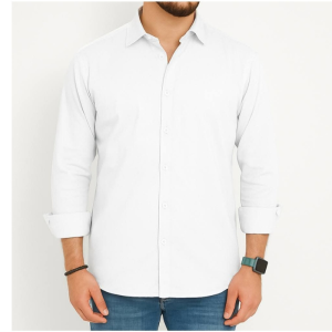 White Color Oxford Cotton Shirt