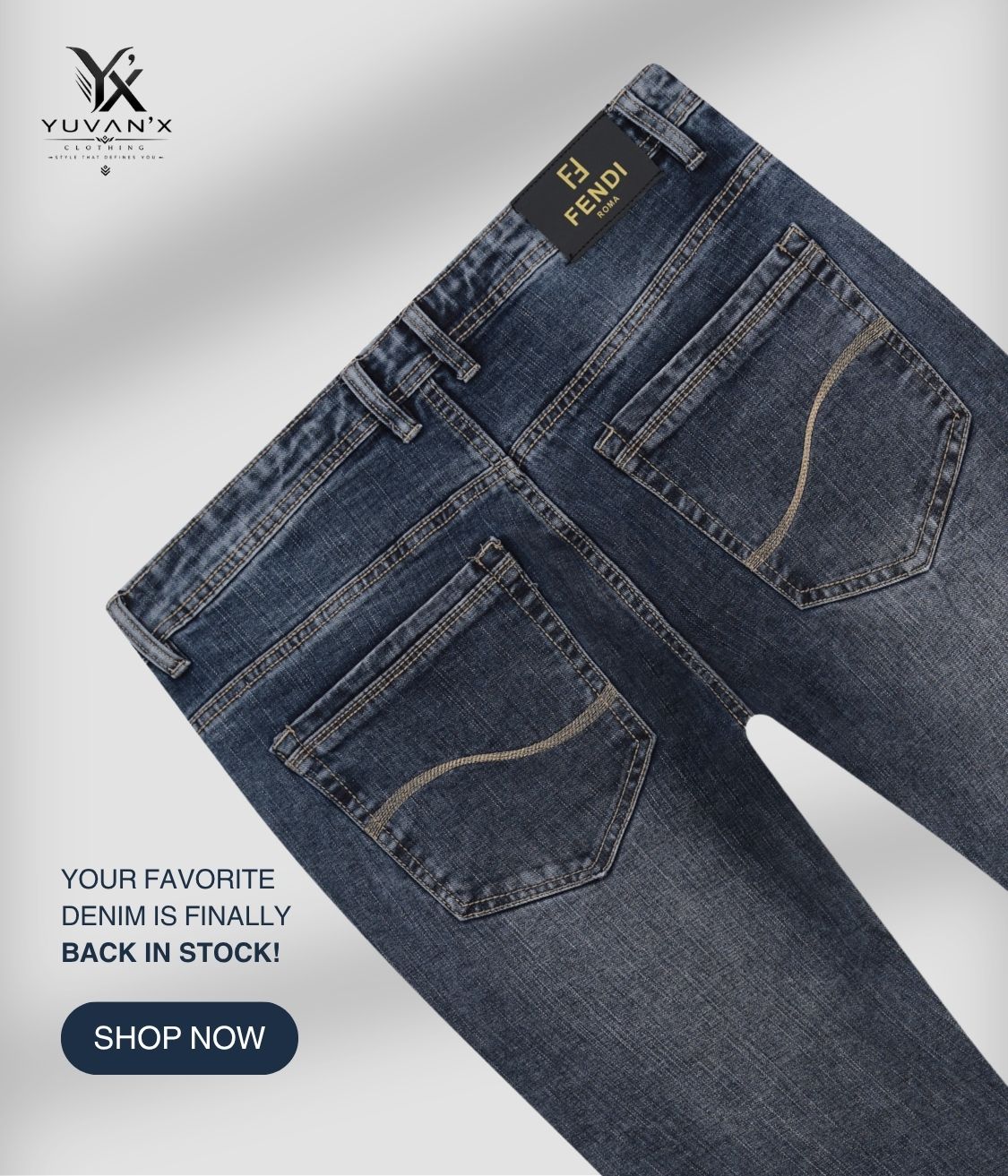 Premium Denim Fabric-1002 - Image 3