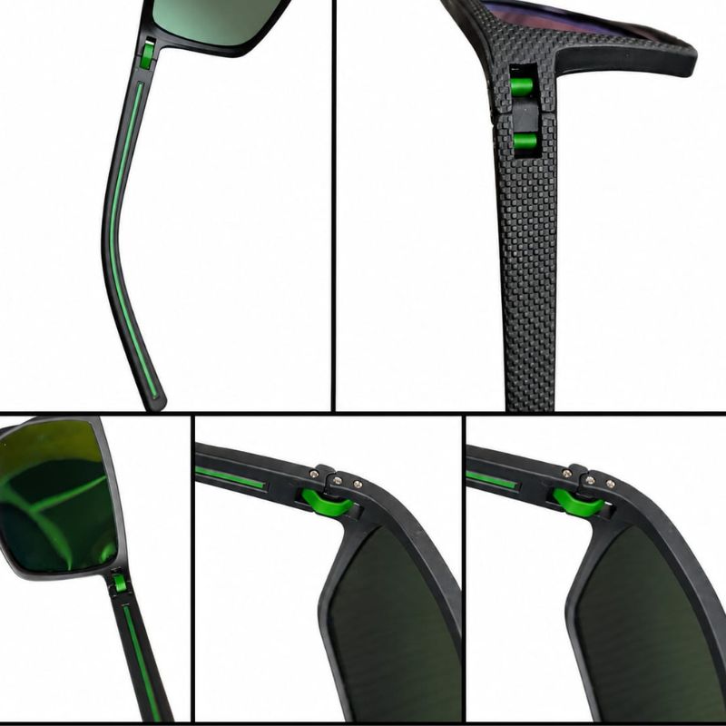 1PC UV 400 Hot Polarized Sunglass green Color - Image 2