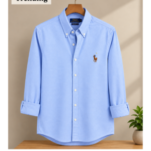 Sky Blue Oxford Cotton Shirt