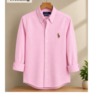 Pink Color Oxford Cotton Shirt